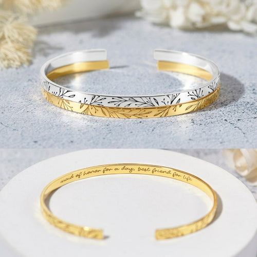 Bracelet Signature - Personnalisé avec votre gravure